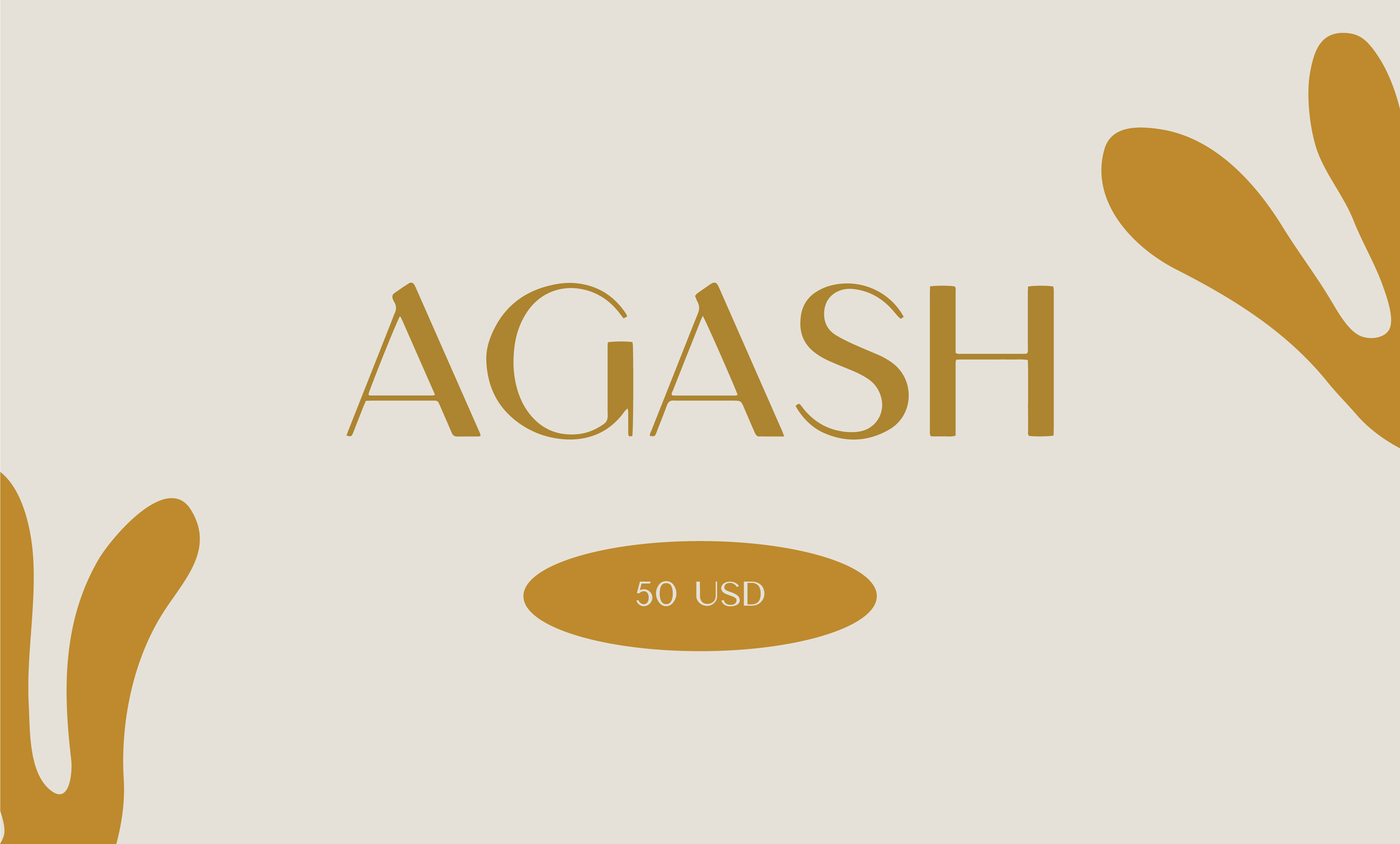 AGASH Gift Card